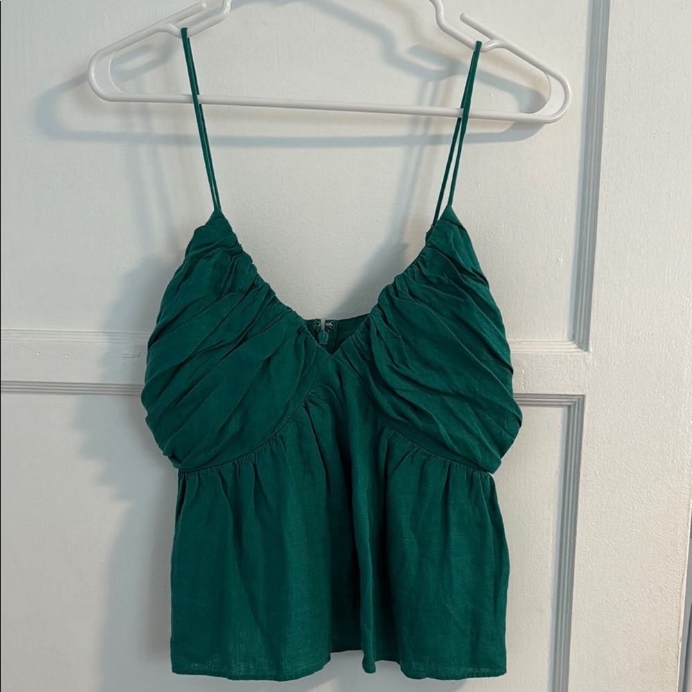 J. Crew linen top